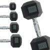 Body Revolution Hex Dumbbells 30kg pair