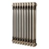 Traditional 2 Column Radiator - 600 x 425mm - Raw Metal