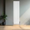 Flat Single Column Radiator - 1600 x 420mm - White
