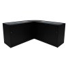 Triton LED Shop Counter Set K1200, B1200 & CM60 - Black