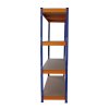 Monster Racking S-RAX 10 x Metal Heavy Duty Shelving Racking Units, 265kg/Shelf, 150cm x 50cm x 180cm