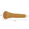 KuKoo Poultry Plucking Machine Replacement Rubber Fingers Pack of 60 Yellow Chicken Plucker Defeathering Preparation Replacement Part Various Bird Compatibility 9.5cm Long 1.5cm - 3cm Diameter