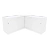 Adonis LED Shop Counter Set B1200, C1200 & CM60 - White