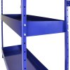 Monster Racking, Lightning Van Racking Metal Shelves Tool Storage Unit, 116.5cm x 115cm x 34.8cm