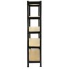 Monster Racking Storage Shelving 75cm Heavy Duty Garage 5 Tier Black Steel Shelf Unit 75cm x 30cm x 150cm