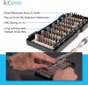 ilabPRO 90 Piece Precision Screwdriver Set Toolkit with Magnetic Micro Screwdriver and bits for Phone, Tablet, Laptop, PC, Watch and Glasses Repairs
