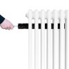 Traditional 4 Column Radiator - 300 x 1505mm - White