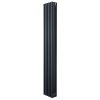 Traditional 4 Column Radiator - 1800 x 290mm - Anthracite Grey