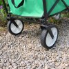 Foldable Garden Cart Pull Wagon Heavy Duty Trolley Utility Wheelbarrow Trailer Wheels Collapsible Folding Transport