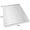 Galvanised Grating Floor Forge Walkway Mesh Floor Panel Grid Drainage Gutter Vent Heavy Duty Weatherproof Steel Zinc Coated 1200mm x 1000mm x 30mm 4mm Metal Thickness 1200kg Load Capacity