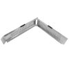 Ramps Foldable Loading Motorbike Motorcycle Folding Van Steel Trailer Heavy Duty ATV Portable Truck Track Day 200Kg Capacity Quad Bike Car Lawn Mower Scooter Non-Slip Silver| Free Ratchet Strap
