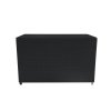 Rattan Cushion Storage Box 996L - Black
