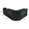 Vega LED Shop Counter Set K1200, C1200, TB60 & CM60 - Black
