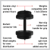 Vinyl Dumbbell Set 15kg