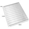 Galvanised Grating Floor Forge Walkway Mesh Floor Panel Grid Drainage Gutter Vent Heavy Duty Weatherproof Steel Zinc Coated 1100mm x 1000mm x 30mm 4mm Metal Thickness 1100kg Load Capacity