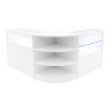 Harmonia LED Shop Counter Set B900, C900 & LM60 - White
