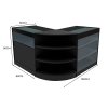 Demeter LED Shop Counter Set K900, B900 & LM60 - Black