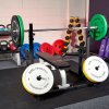 Home Gym Weightliftings Squat Rack Flat Weight Bench Set