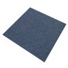 Carpet Tiles 40 x Charcoal Black & Storm Blue 10 Metres Squared Heavy-Duty Commercial Hard-Wearing Domestic Flooring Premium Office Home 50cm x 50cm MonsterShop