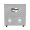 Digital Ultrasonic Cleaner 10L Professional Commercial Stainless Steel Ultra Sonic Bath Cleaning Tank Machine 1-30 Minute Timer 0-80C Heater 300W 240V 40kHZ FREE Wire Mesh Basket
