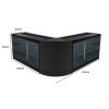 Helios LED Shop Counter Set CM60 & 2 x K1500 - Black
