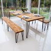 4 x Hairpin Legs / Hair Pin Legs Set SkiSki Legs Furniture Desk Bench Chair Table 12