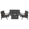 5 Seater Reclining Furniture Set
