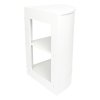 Retail Shop Corner Counter CM60 - White