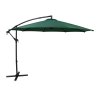 Cantilever Parasol 3m - Green