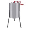 Manual Honey Extractor Separator 4 Frames Stainless Steel Barrel Beehives Honeycomb Spinner Crank Tool With Stand Beekeeping Extractor Equipment