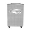 Digital Ultrasonic Cleaner 6L Professional Commercial Stainless Steel Ultra Sonic Bath Cleaning Tank Machine 1-30 Minute Timer 0-80C Heater 40kHZ Jewellery Metal Parts Wire Basket & Vinyl Adaptor