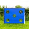 Football Goal Net 8 x 6ft All Weather PVC Goalpost 30ply Knotted Netting 24