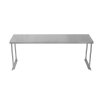 Single Tier Shelving for 5ft Catering Prep Table Commercial Kitchen Bench Overshelf Stainless Steel Heavy-duty 150 x 75 x 30cm (WxHxD)