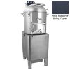 KuKoo Commercial Electric Potato Rumbler Peeler Machine Automatic Heavy Duty Catering Restaurant Peeling Machine 20Kg Capacity