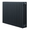 Traditional 4 Column Radiator - 600 x 785mm - Anthracite Grey
