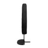 Cantilever Parasol 3m With Half Fan Base - Black