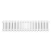 Traditional 4 Column Radiator - 300 x 1370mm - White