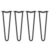 4 x Hairpin Legs / Hair Pin Legs Set SkiSki Legs Furniture Desk Bench Chair Table 16