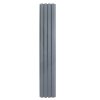 WPC Slatted Wall Cladding x 4 Panels – Grey