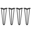 4 x Hairpin Legs / Hair Pin Legs Set SkiSki Legs Furniture Desk Bench Chair Table 14