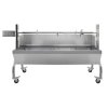 KuKoo 90kg Hog Roast Machine / Spit Roasting Meat Rotisserie / Stainless Steel & Windshield