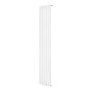 Oval Single Column Radiator - 1800 x 360mm - White