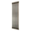 Traditional 2 Column Radiator - 1500 x 470mm - Raw Metal