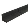 Flexible Lawn Edging 16 x 1.2m With Mallet - Black