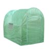 Polytunnel Greenhouse Walk In Galvanised Windows Doors Growhouse PE Cover Gardening Metal Frame Outdoor Garden Tent Vegetable Flower Plant 19mm Diameter | 3 x 2m