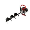 Earth Auger, Cement Mixer & 4 Stroke Post Driver Petrol Electric 70L Garden Drill Rammer Planting Fence Post Ground Hole Powerful Heavy-Duty Portable FREE Tool Kit, Protective Equipment & Carry Case