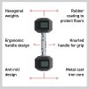 Hex Dumbbells 20kg pair