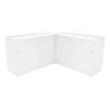 Iris LED Shop Counter Set CM60 & 2 x B1200 - White