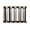 Traditional 3 Column Radiator - 600 x 830mm - Raw Metal