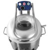 KuKoo Commercial Electric Potato Rumbler Peeler Machine Automatic Heavy Duty Catering Restaurant Peeling Machine 20Kg Capacity